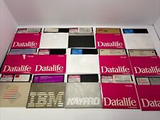 Floppy Disk 5.25 Two 10packs Maxell 1S 1 Sided Disk Holder 22 Random Disk Bundle picture