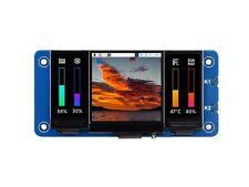 Waveshare Triple LCD HAT For Raspberry Pi, Onboard 1.3inch IPS LCD Main Screen picture