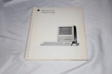 ORIGINAL MACINTOSH SE OWNERS GUIDE MANUAL FOR APPLE COMPUTER picture