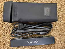 Genuine Sony Vaio VGP-AC16V10 Charger AC Slim Travel 16V Adapter w/ case & cords picture