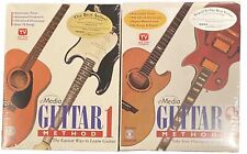 New EMedia Guitar Method 1  & Media 2 CDROM Software 1996-1997 CD. Sealed picture