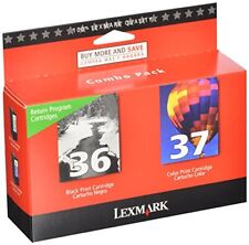 Lexmark 18C2229 36 & 37 X3650 X4650 X5650 X6650 X6675 Z2420 Ink Cartridge Bla... picture
