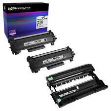 SPEEDYINKS 3PK Replacements for Brother TN760 Black Toner Cartridge & DR730 Drum picture