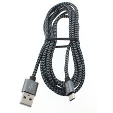 6FT LONG MICRO USB CABLE FAST CHARGE POWER CORD WIRE BRAIDED For PHONE & TABLETS picture