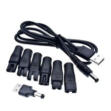 8Pcs Power Cord 5V Replacement Charger USB Adapter For Electric Hair Clippers picture