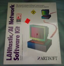 New Artisoft LANtastic 5.0 AI Network Single Node Operating System Software Kit picture
