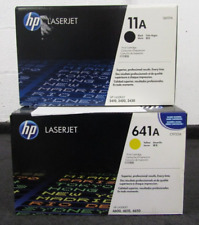 Sealed New Lot of 3 HP LaserJet Print Cartridges 1x 11A Q6511A 2x 641A C9722A picture