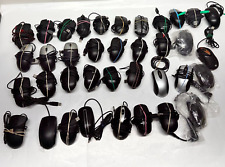 LOT OF 37 -  Wired Scroll Mouse - Various Brands picture