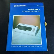 SAMS ComputerFacts Commodore VIC 20 Technical Service Data picture