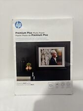 HP Premium Plus Photo Paper 80 lbs Soft-Gloss 8-1/2x11 50 Sheets/Pack CR667A (G) picture