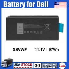 X8VWF Laptop Battery For Dell Latitude 14 Rugged 5404 5414 E5404 7404 7414 97Wh picture