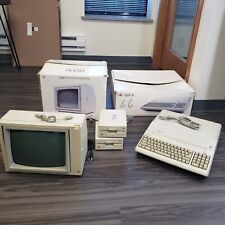 Apple IIe 2e Computer CPU + Monitor A2M6017 + 2 Disk Drive + Original Boxes picture