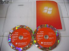 Microsoft Windows 7 Home Premium Upgrade Family Pack For 3 PCs 32 & 64 Bit DVDs picture