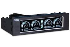 STW 5.25 Driver Place Fan Speed Controller LCD 4 Channel Touch Screen 5043  picture
