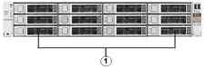 Oracle Sun X5-2L 12 Drive Bay Server Base with 2x AC Power 2x Heatsink Rack Kit  picture