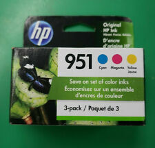 Genuine HP 951 Ink Cartridges-C/M/Y-For HP8600 8620 8630 Printer-OEM-3PK-New picture