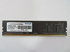 Patriot Signature Line 4GB (1x4GB) Desktop RAM PC4-19200 DDR4-2400 PSD44G240081 picture