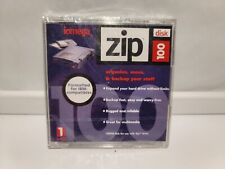 Iomega ZIP 100 Formatted IBM Compatibles 100Mb ZIP Disk With Open Jewel Case picture