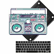 Retro Tape Recorder Laptop Rubberized Hard Case KB Cover For New Macbook Pro Air picture