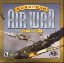 European Air War PC CD WW2 Britain Germany & US combat bomber war WWII sim game picture