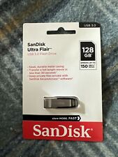 SanDisk Ultra Flair 128GB USB 3.0 SD 150MB/s SDCZ73-128G 128 GB New Sealed picture