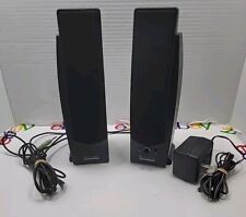 Altec Lansing Series 100 Speaker System Model 120 speakers with AC Adapter Preow picture