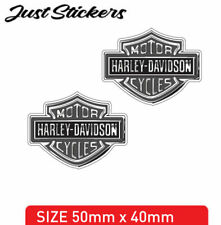 2 x Harley Davidson bike, helmet, car sticker , bumper sticker ,4X4,  bike,   picture