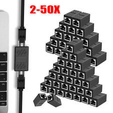 2-50X RJ45 CAT7/CAT6/CAT5E Network Ethernet Connector Adapter Coupler Joiner picture