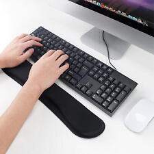 Keyboard Wrist Rest Pad Wrist Rest Support Computer Cushion Memory Foam Black picture