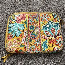 Vera Bradley Laptop Provincial Yellow Quilted Case picture