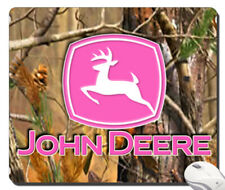 John Deere pink mousepad lock edge picture