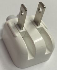 OEM APPLE DUCKHEAD MACBOOK PRO WALL PLUG MAGSAFE CHARGER ADAPTER 2 PRONG A1555 picture