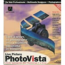 PhotoVista PC CD Live Picture create own 360 degree panoramas web designer image picture