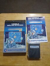 Visible Solar System Commodore 64 Educational Cartridge & Manual & Box New picture