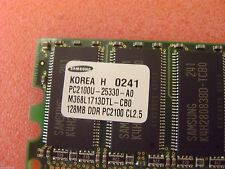 Samsung M368L1713DTL-CB0 128MB DDR PC2100 184pin from Dell Optiplex GX260 picture