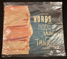 Mouse Pad - Words Mean More Than You Think - Approx. 7 in x 8 5/8 in picture
