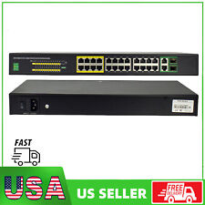 24 Port Gigabit Ethernet PoE Switch with 2 Uplink Gigabit SFP Port + 2 RJ45 Port picture