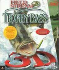 Trophy Bass 3D PC CD catch fish boat lake fishing pole nature simulation game picture