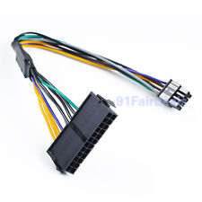 2PCS 24Pin to 8Pin ATX Power Supply Cable for Dell Optiplex 3020 7020 9020 T1700 picture
