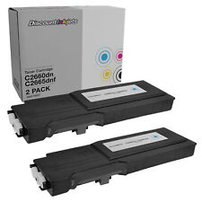 2 CYAN Toner for Dell 593-BBBT C2660DN C2665dnf C2660 HIGH Yield Laser Cartridge picture