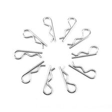 Muchmore Racing Stainless steel Body clips LARGE (10pcs.) for 1/8 - RC Addict picture