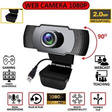 Webcam Full HD 1080P for PC Desktop/Laptop Auto Focus Web Camera with Microphone picture
