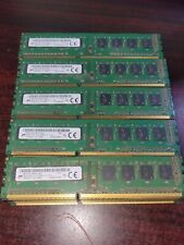 (Lot of 50) Micron 4GB 1Rx8 PC3-12800U 1600MHz DDR3 Desktop Memory RAM picture