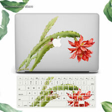 Epiphyllum Flower Clear Hard Case For Macbook M2 Air 13 12 11 Pro 14 15 16 inch picture