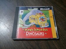 The Magic School Bus Explores In The Age of Dinosaurs (1997, CD-ROM, Scholastic) picture
