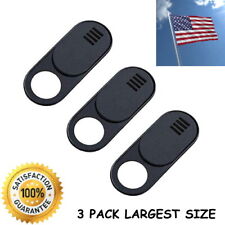 3PC largest size Webcam Cover Slim Slider Camera Shield Privacy Protect Sticker  picture