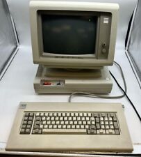 VINTAGE IBM 5291 2 Terminal set W/Green Screen Monitor & Keyboard TESTED Working picture