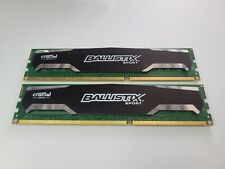 Ballistix 8GB (2x4GB) DDR3 1600MHz Desktop Ram Memory | BLS4G3D1609DS1S00 | USA picture