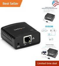 Versatile Ethernet USB Print Server - LPR - LAN Adapter - Broad Compatibility picture