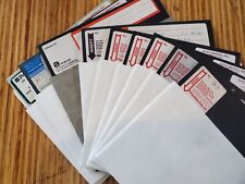 Nine 8 inch floppy disks DSDD (used) picture